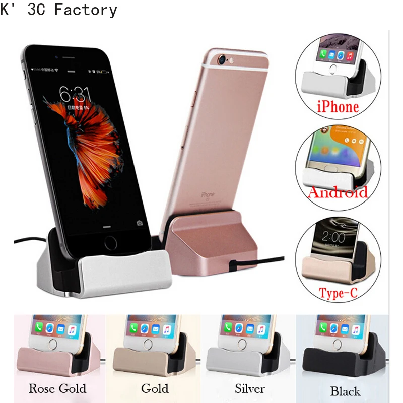 Зарядная база док-станция для iPhone XS X 8 7 USB-кабель синхронизации и зарядки