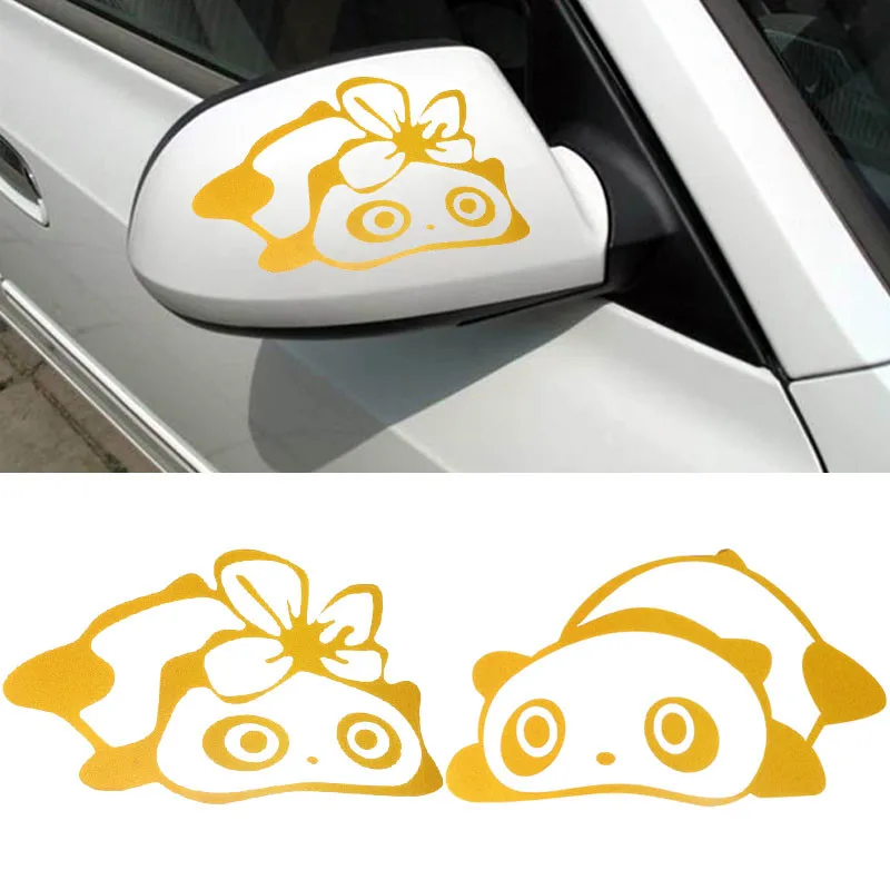 Модный стикер для стайлинга автомобиля панда дизайн 3D Украшение Наклейка