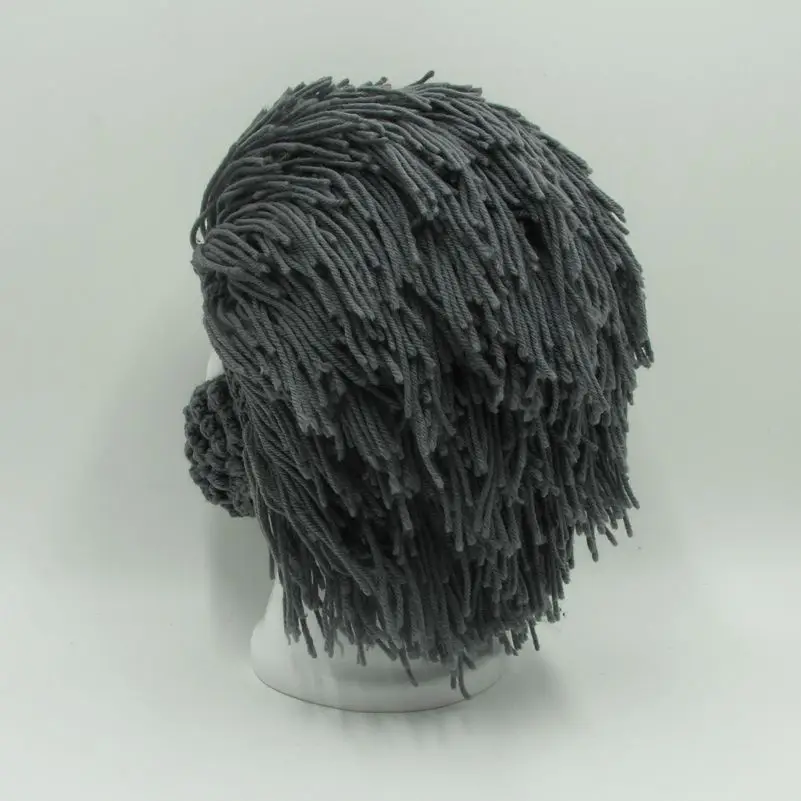 Забавная маска для вечеринки шапка парик шапки бороды мужские и женские подарок