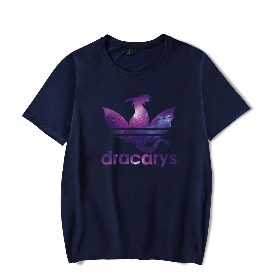 Игра престолов Dracarys Street cool Повседневная Базовая удобная женская/Мужская рубашка