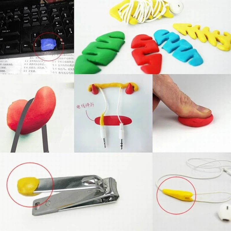 Прочный DIY ремонт Stick Fix силиконовая резина инструменты для работы с глиной Moldable