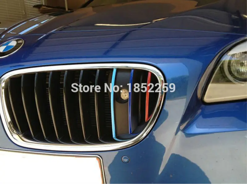 3 x Новый стиль цветная решетка для украшения наклейки мотоциклов BMW M3 M5 M2 X1 X3 X5 X6 5