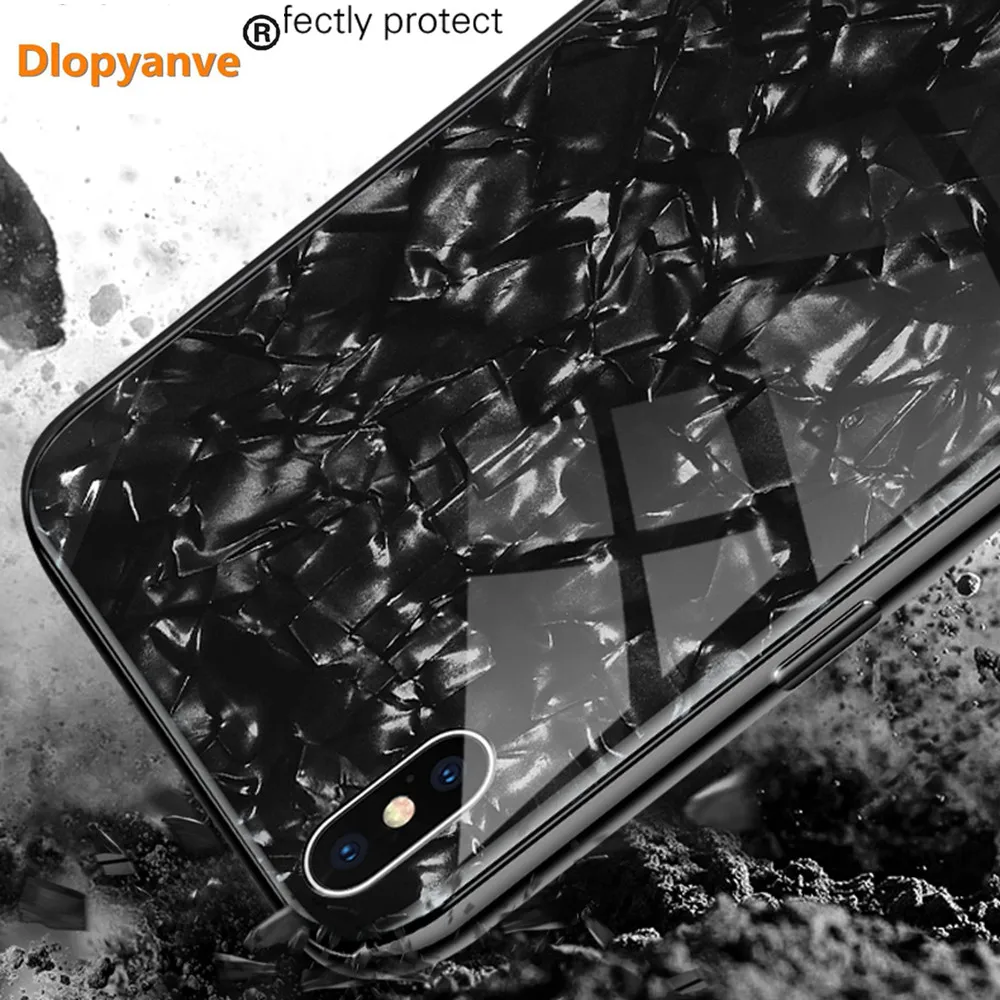 Новый роскошный чехол из закаленного стекла для Samsung S8 S9 Plus Note 8 9 Жесткий