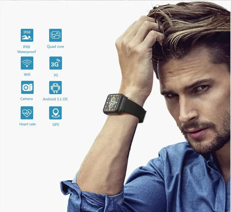 Kingwear KW06 Android SmartWatch телефон MTK6580 четырехъядерный наручные часы Шагомер сердечного ритма gps спортивные умные часы для мужчин pk KW88 q1