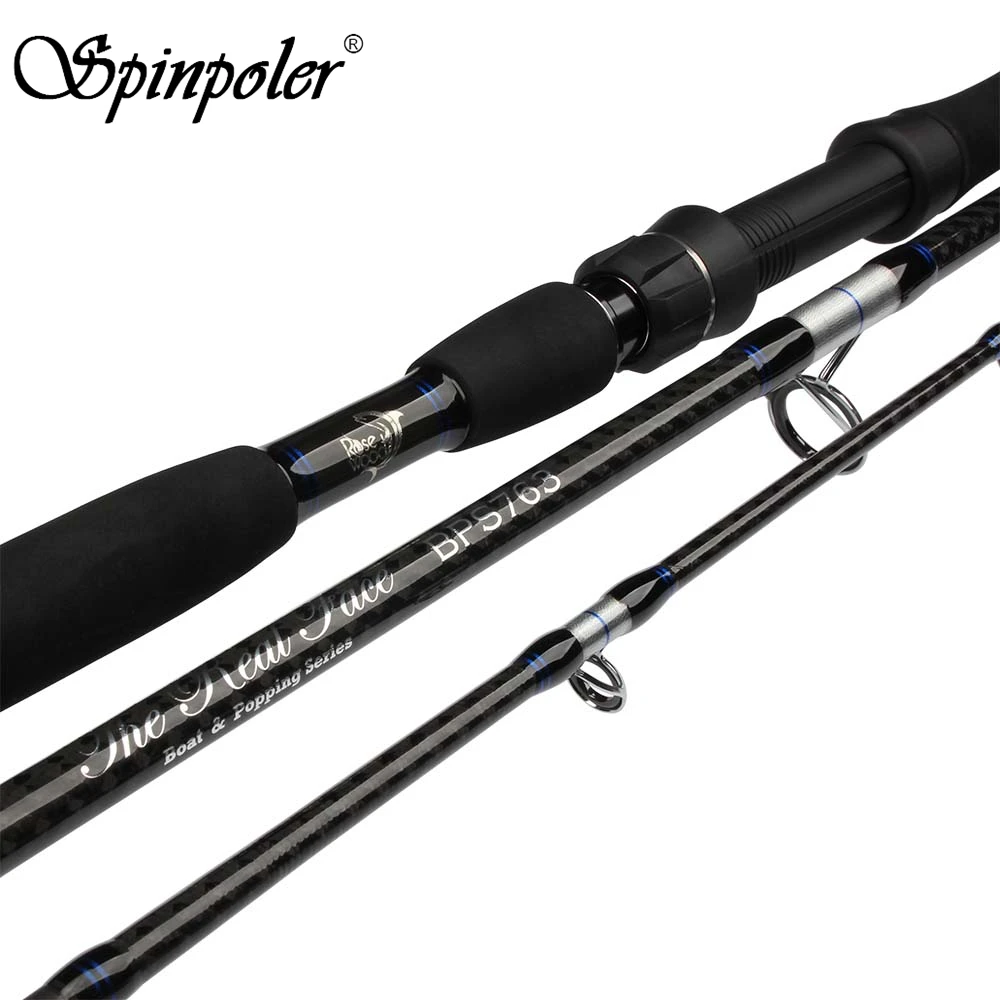 Spinpoler 18 кг лодочные морские удочки 231 см Mod-быстрая экшн-лодка и выскакивающая Удочка серии 7'63 средней мощности