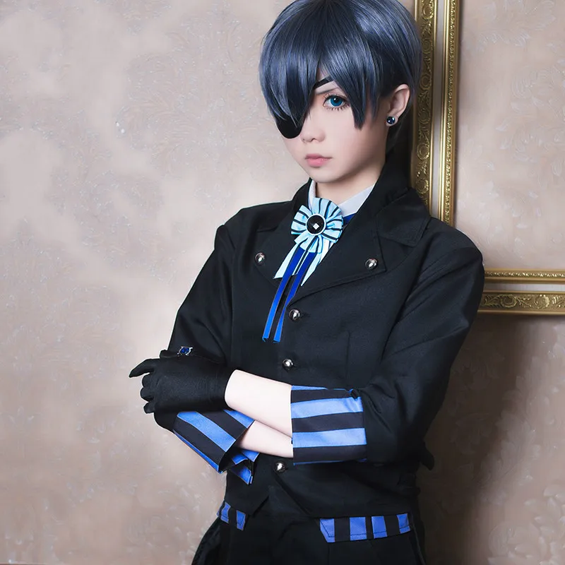 Ciel Phantomhive Cos Япония одежда Карнавальный костюм для костюмированной вечеринки на