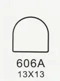 606A 13X13 10 пар/лот; женские туфли на высоком каблуке; Диаметр 2,5 мм; Сменные стопоры на каблуке; женские туфли на шпильках; Туфли на каблуке для ремонта - Цвет: 606A 13X13