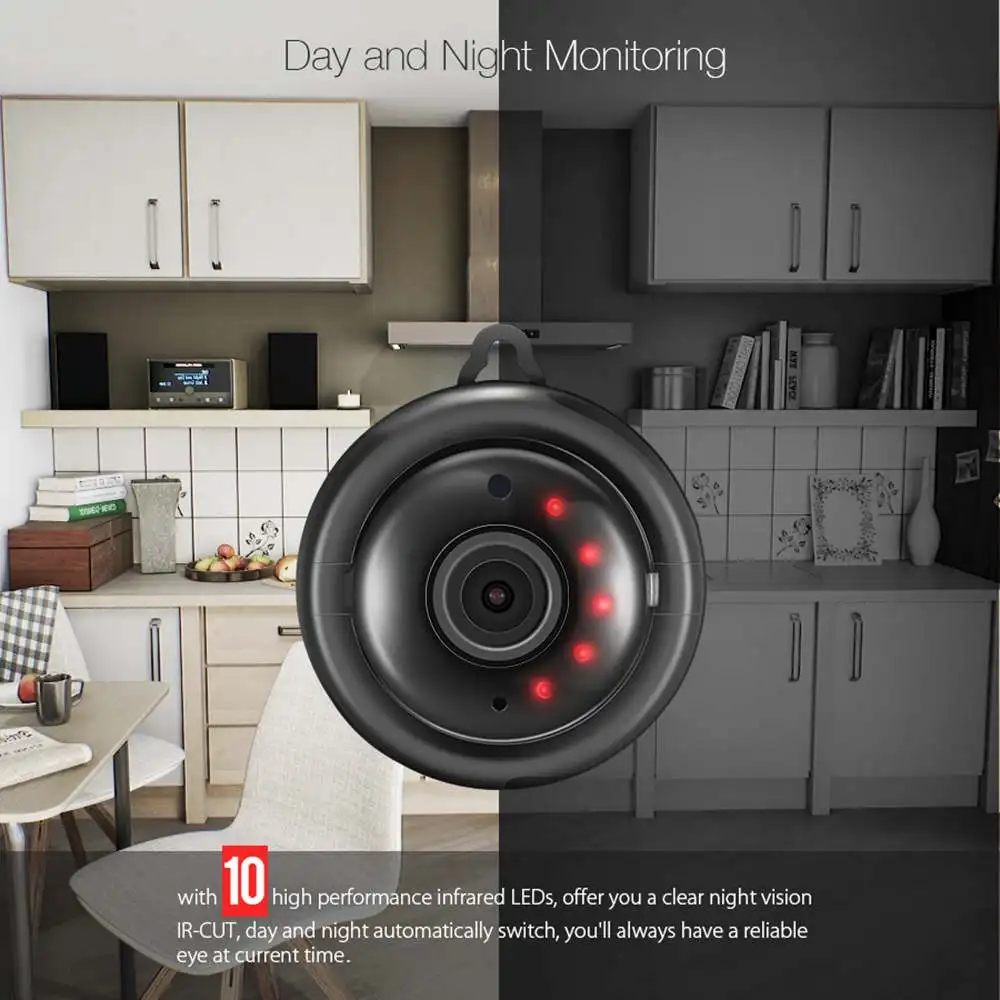 Digoo HD 1080P облачная Беспроводная ip-камера двухсторонняя аудио сеть WiFi мини умная камера ночного видения CCTV наблюдения детский монитор