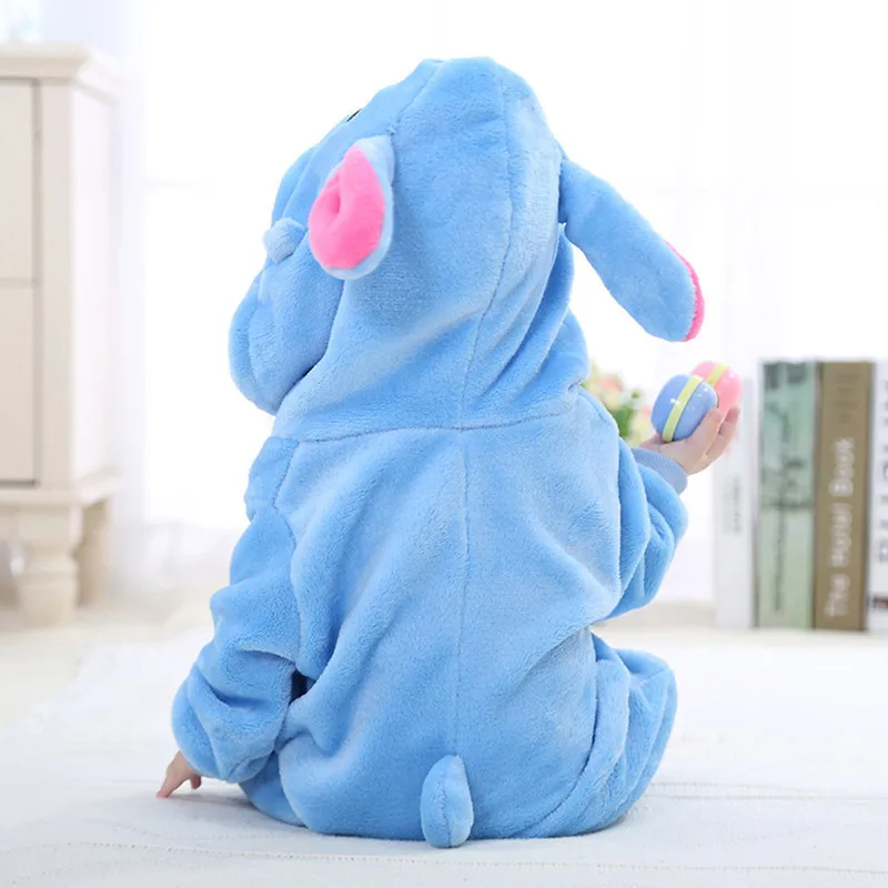 Зима-Весна фланелевый комбинезон для новорожденных детская одежда альпинизма с