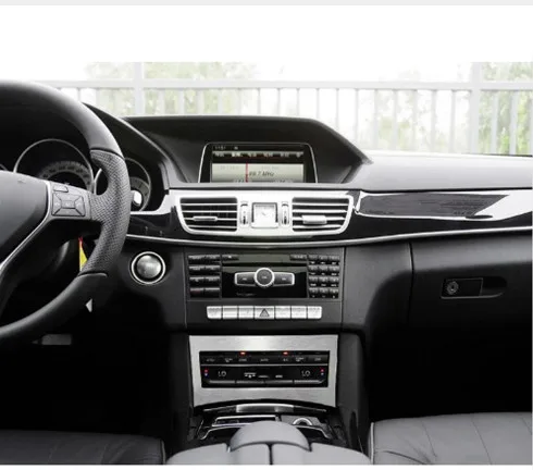 Алюминиевый центральный переключатель для Mercedes W212 Benz E-Class E200 E260 E300 2014-2016 крышка
