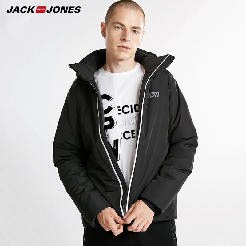 Jack Jones Осенняя зимняя мужская куртка новая водонепроницаемая с капюшоном