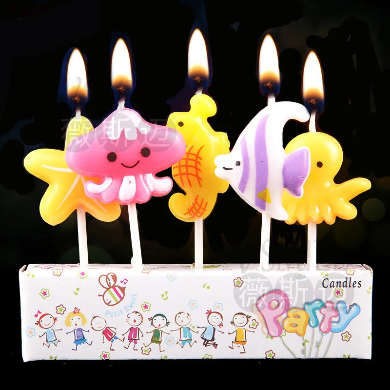 5 шт./компл. маленькая Желтая утка утенок олень пчела Животные Динозавр морская