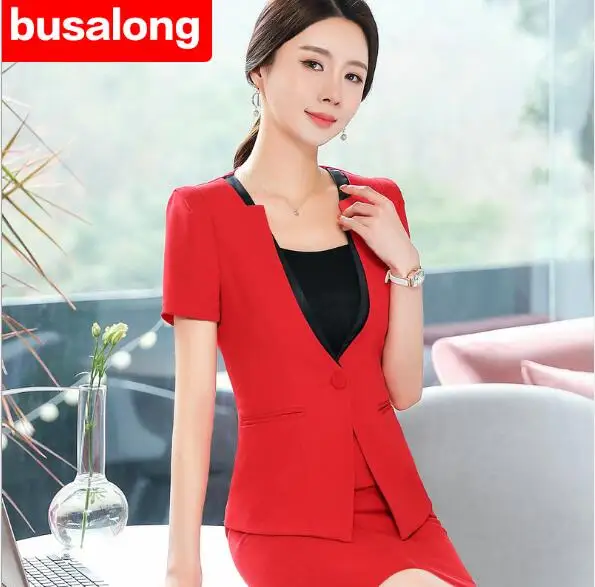 Женский деловой костюм для интервью Офисная форма дизайнерский блейзер с