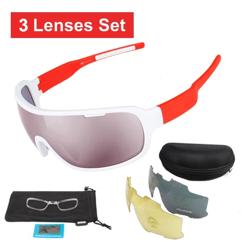3 lens white orange NEWBOLER, 5 линз, солнцезащитные очки для велоспорта, поляризационные, мужские, женские, UV400, спортивные очки, очки для шоссейного велосипеда, gafas ciclismo, для велосипедных люнетов - Цвет: 3 lens white orange