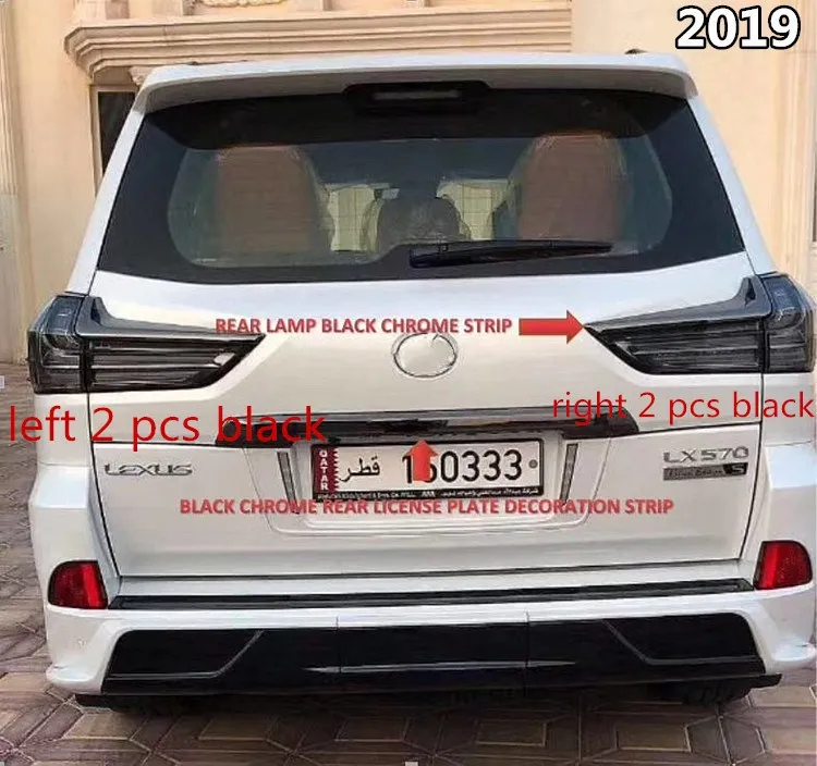 

Osmrk rear lamp tail light assembly for lexus LX570 LX450D 2016-2019