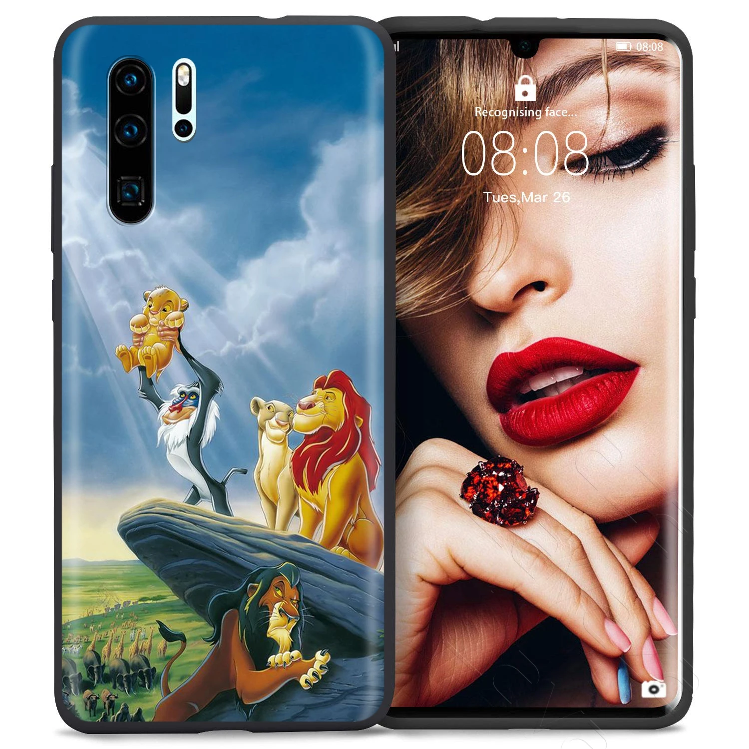 Чехол Lavaza с мультяшным принтом Король Лев для huawei mate Y7 Y9 P8 P9 P10 P20 P30 Lite Pro P Smart Mini