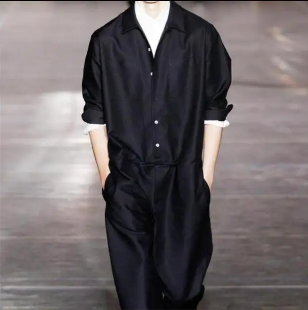 Осенне зимний мужской комбинезон большого размера куртка мужские комбинезоны