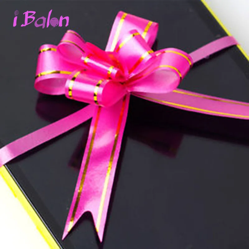 Ленты банты 50 шт./лот для упаковки подарков на новый год свадьбу день рождения