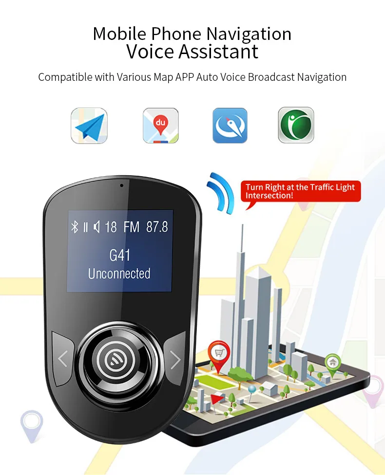 Автомобильный Bluetooth FM модулятор передатчик стерео Авто Hands Free MP3 плеер аудио адаптер USB быстрая зарядка Зажигалка автомобильные аксессуары