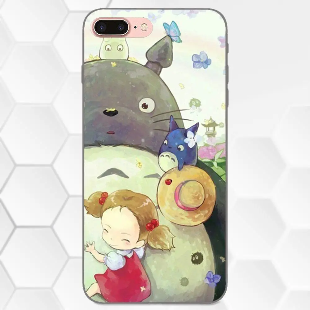 Totoro поступления оригинал для Apple iPhone 4 телефон 4S 5 SE 6 6S 7 8 Plus X XS Max XR мягкий чехол