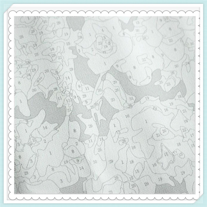 Набор для рисования по номерам на холсте цветы фламинго | Дом и сад