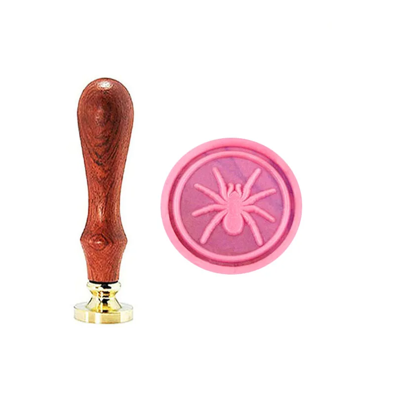 Набор печатей с печатью в виде воска-паука Винтажный Классический восковый