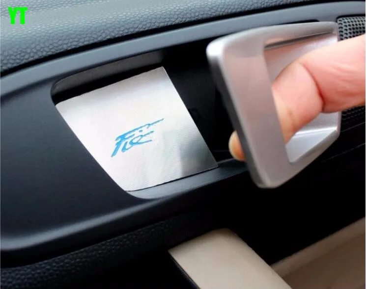 Внутренняя отделка для автомобильной двери наклейка на дверную ручку салона