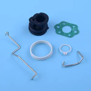 LEATOSK 6 шт.компл. рычаг дроссельной заслонки и дроссельная штанга и впускной коллектор и прокладка 1130 185 2000 подходит для STIHL MS180 MS180C MS170 017 018