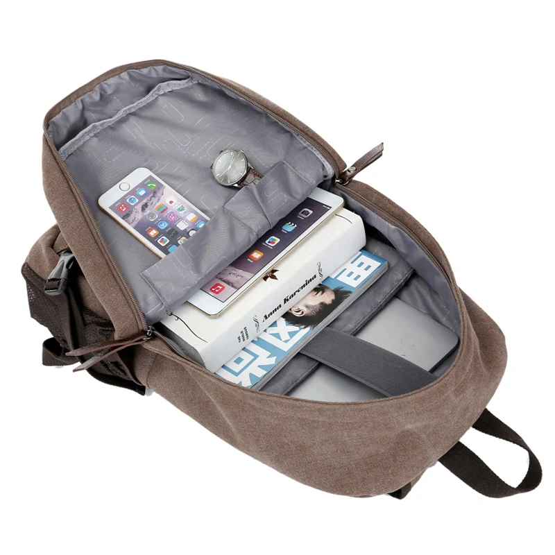 Рюкзак мужской винтажный для ноутбука диагональю 14 '' 1321|casual school bags|school bags for