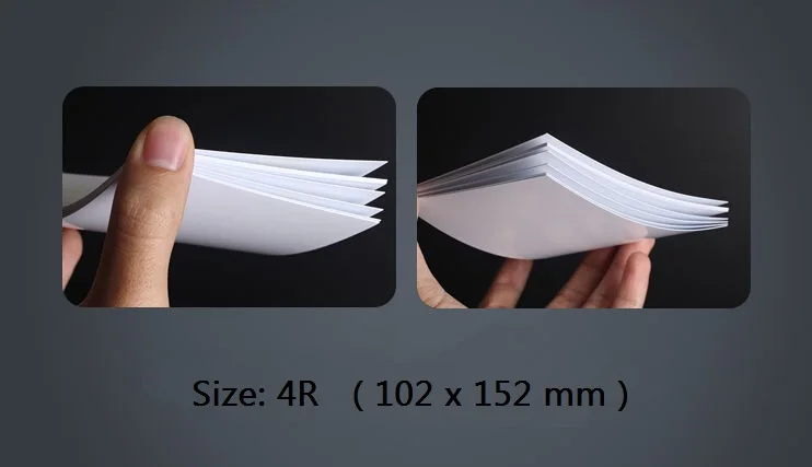 Размеры 4R 102*152 мм 230gsm Глянцевая Фотобумага для струйного принтера 10/50/100/200 вы