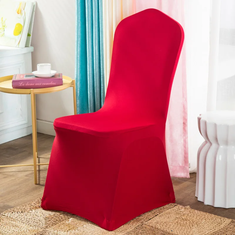 50 шт. 100 Универсальный полиэстер спандекс стрейч декоративный стул крышка для