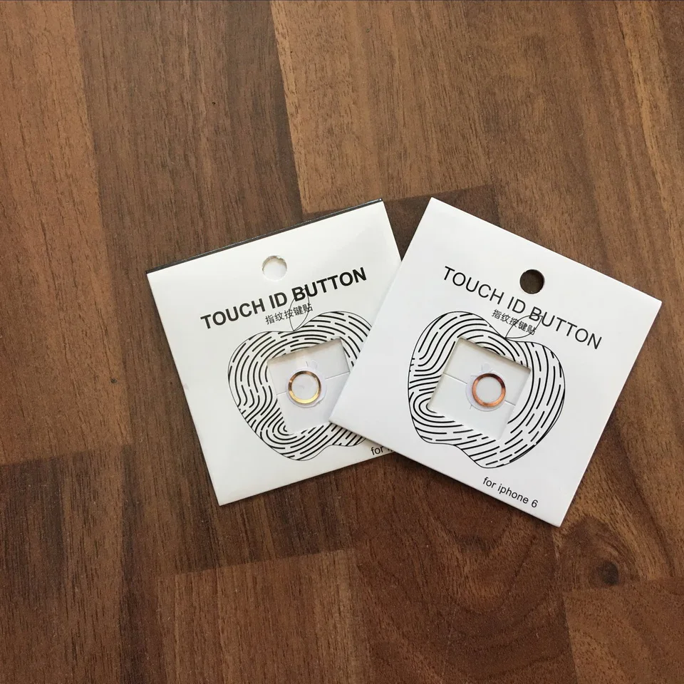 200 шт. алюминиевые металлические защитные кольца-наклейки для кнопки Home iphone 7 6 6s