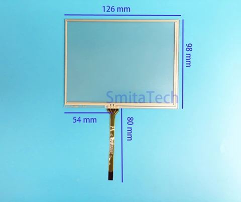 touch screen B 5,6 дюймов tft ЖК-экран AT056TN53 V.1 AT056TN53 V1 дигитайзер дисплей и сенсорный экран 126 мм* 99 мм Замена панели Ремонт Часть - Цвет: touch screen B
