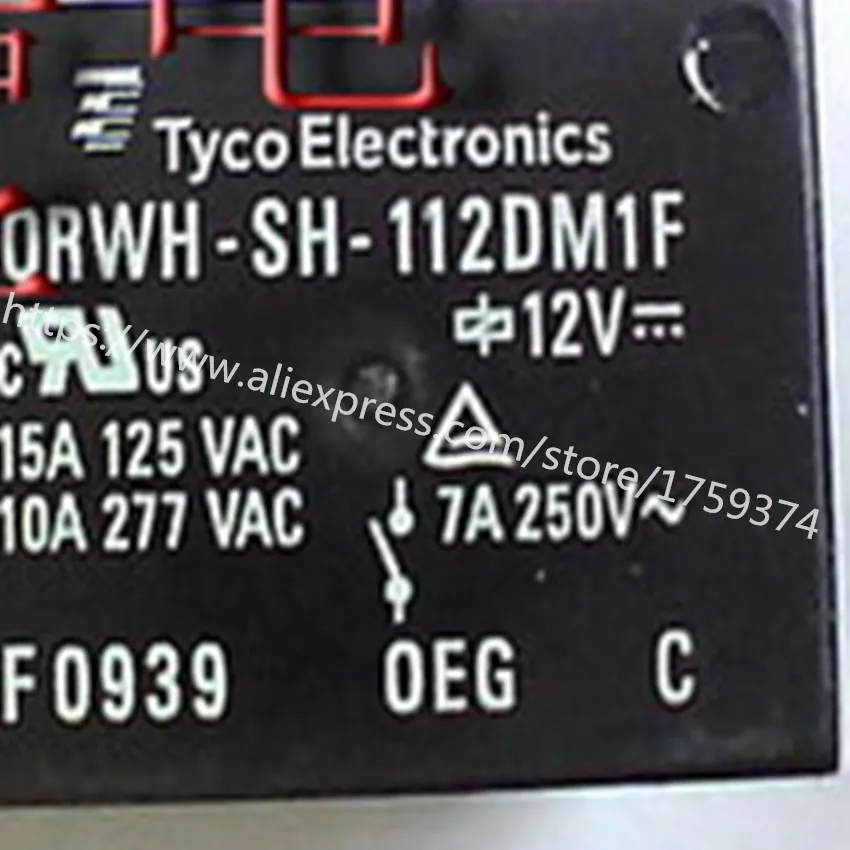 

Оптовая продажа, реле 100 шт./лот ORWH-SH-112DM1F 15A 4 фута