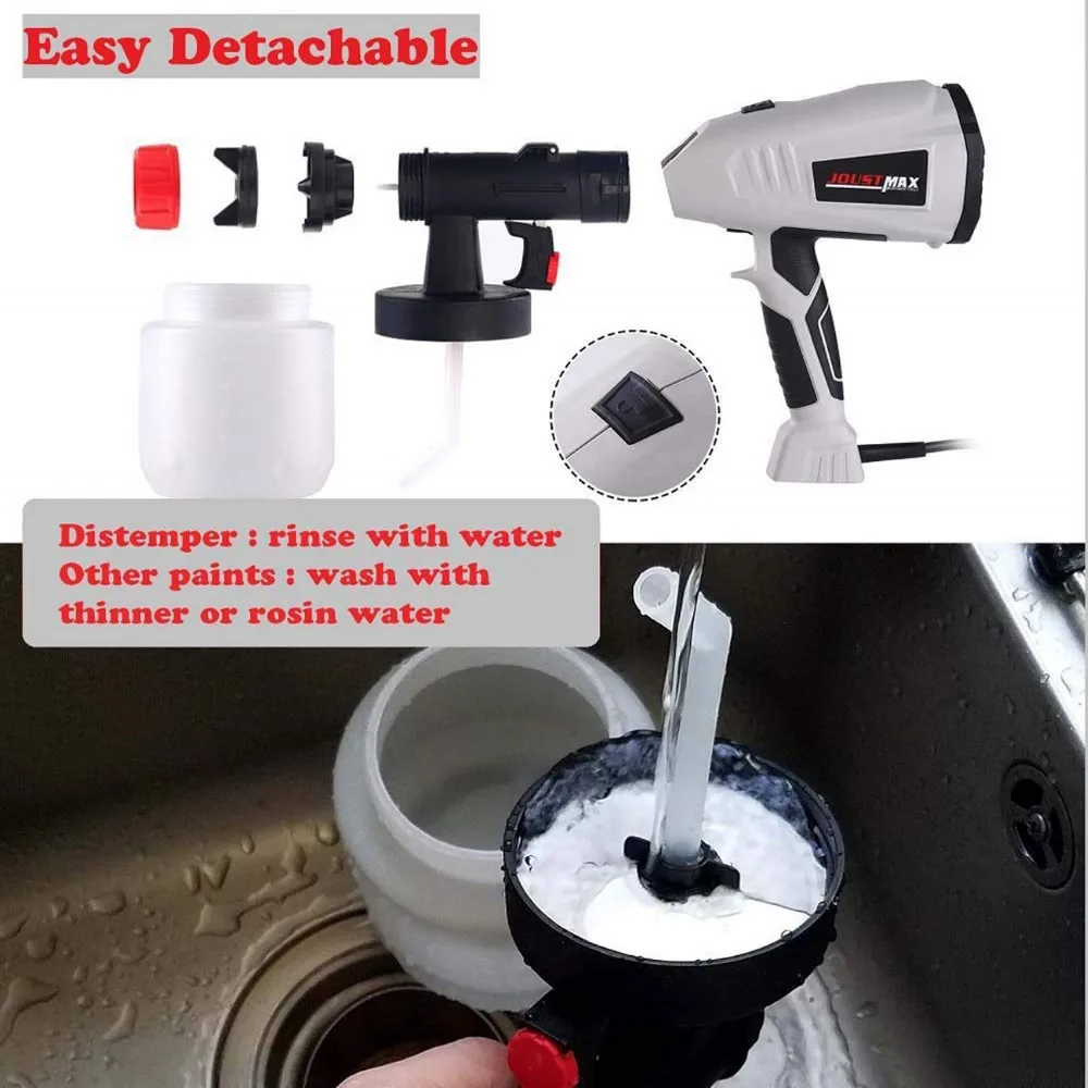 Электрический ручной распылитель 200 мл съемный для торта шоколада 0 5