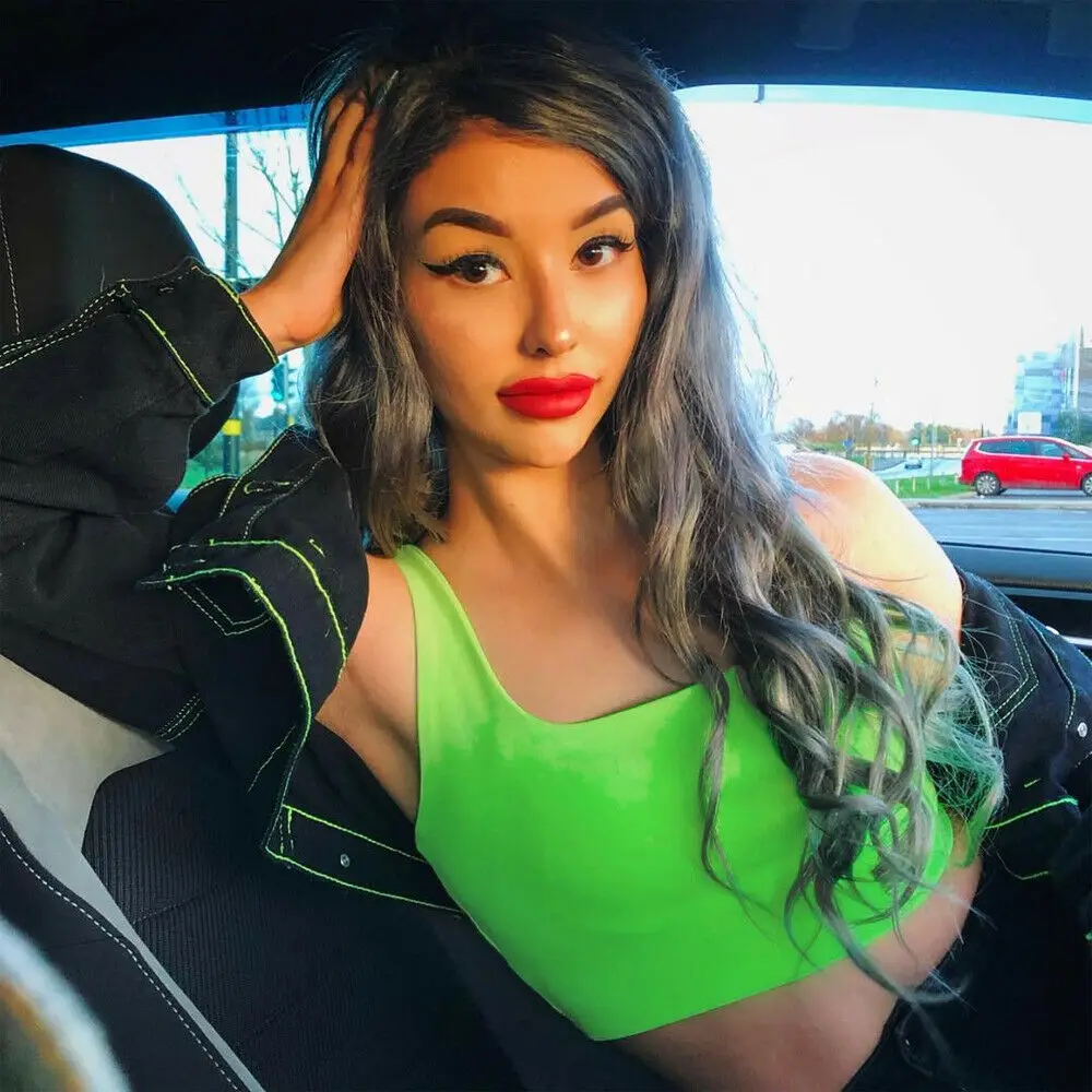 Повседневный женский топ на одно плечо для девочек летний жилет с одним ремешком