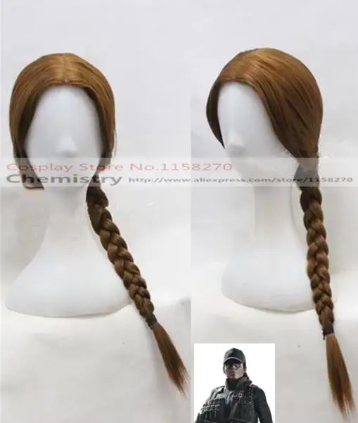 Радуга шесть пепел Косплей hairwear