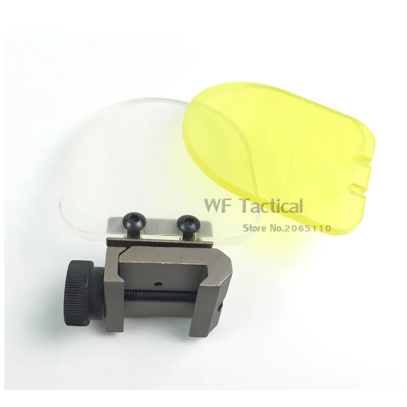Тактическая пуленепробиваемая линза протектор складной для страйкбола 551 552 553 556
