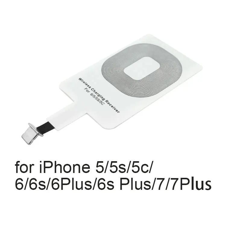 Type C/A/B QI Беспроводное зарядное устройство приемник для samsung Pocophone F1 Xiaomi беспроводной зарядный приемник для iPhone 5 5S 5C 6 6s Plus