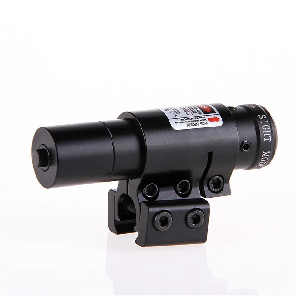 Красная лазерная прицельная винтовка с монтажным Рельсом 11/20 мм для