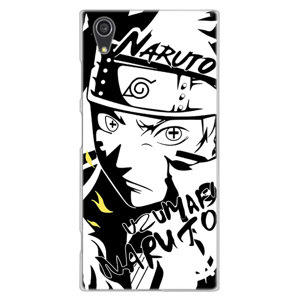 MLLSE Cartoon Sketch Naruto One Piece Case for Sony Xperia M4Aqua M5 E5 X XA XA1 XA2 Plus XA3 XZ XZ1 XZ2 Compact Z5 L1 L2 L3 Hot