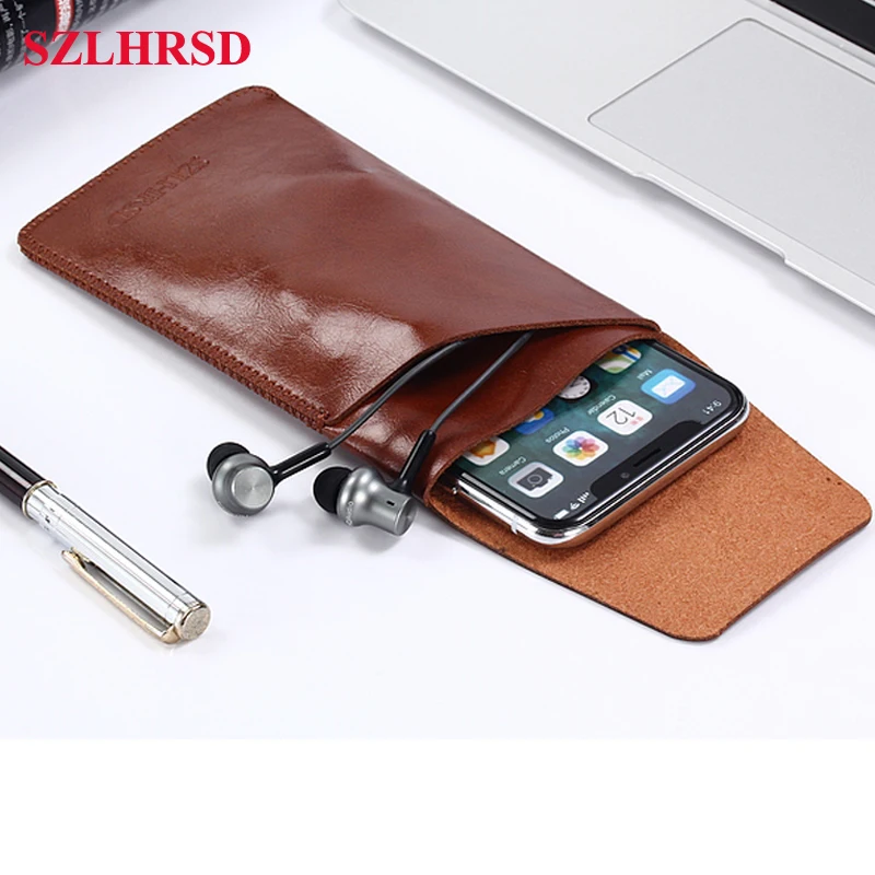 for Blackview BV9700 Pro super slim sleeve cover BV9600 Plus Leather case For BV5500 Core Phone bag | Мобильные телефоны и