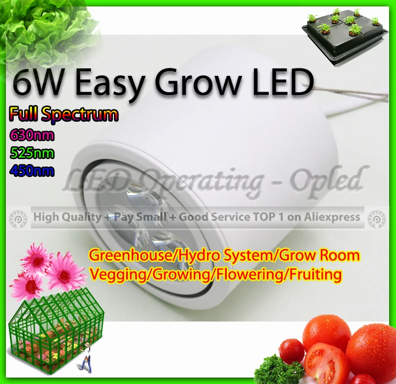 Профессиональный светильник ing с алмазными линзами светодиодный для выращивания