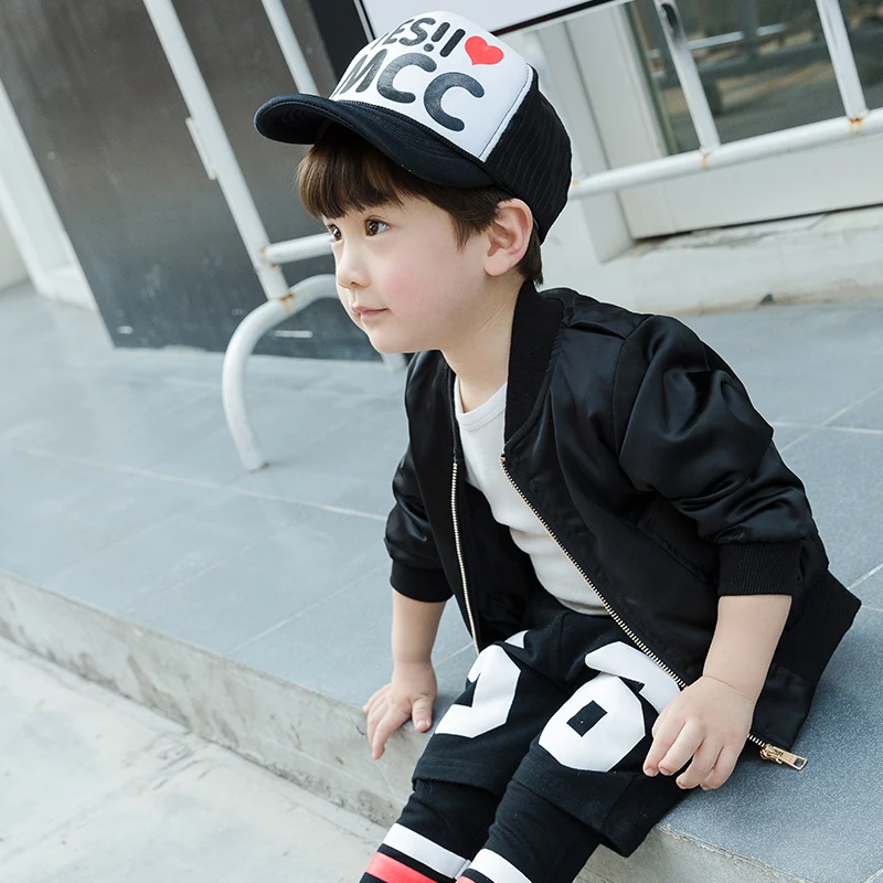Child outerwear 2017 spring and autumn male child baseball uniform small children's clothing jacket baby cardigan female | Детская