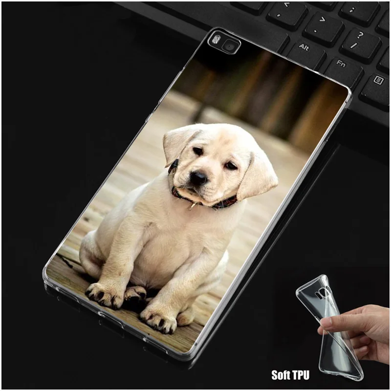 DREAMFOX M522 Лабрадор ретривер собака Мягкий ТПУ силиконовый чехол для huawei P8 P9 P10 Lite Plus