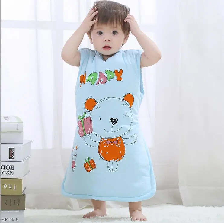 Новый спальный мешок детское одеяло хлопковая упаковка Детские одеяла анти тип