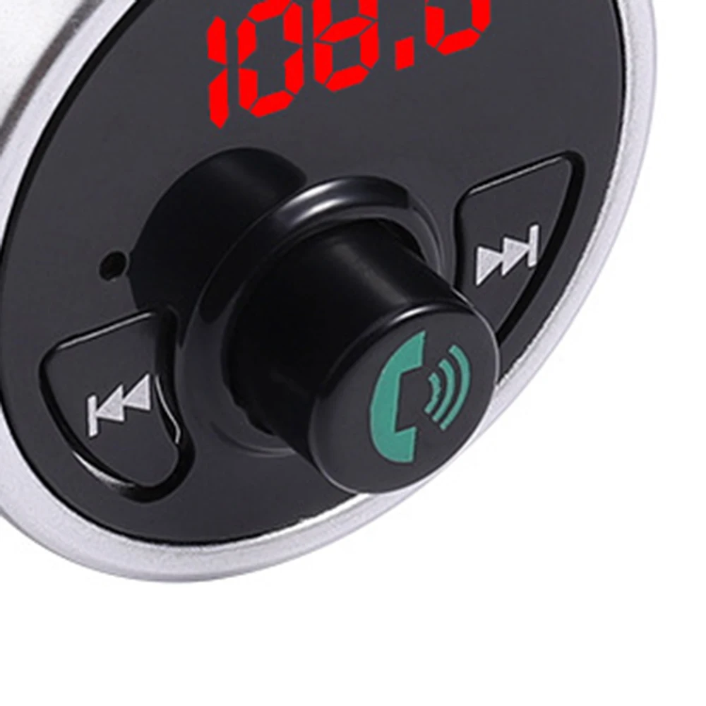 Bluetooth V4.2 Handsfree Car Kit FM передатчик Aux модулятор Автомобильный аудио mp3 плеер с 3.1A Быстрая зарядка двойной USB