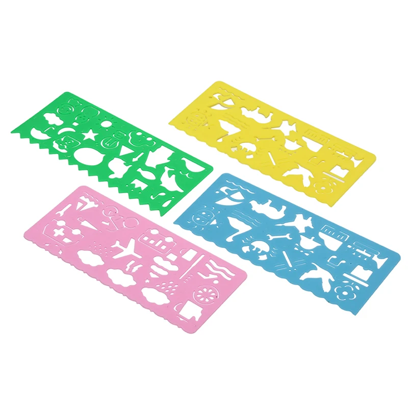 4 шт./компл. карты для рисования в стиле царапин творчества Волшебная карточка