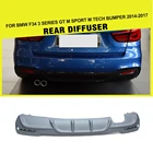 Стильный Автомобильный задний спойлер для BMW 3 серии F34 GT M Sport M Tech, бампер 2013UP