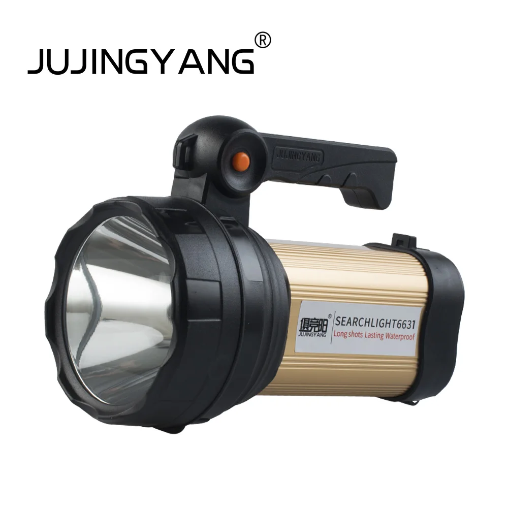 Strong Light Long-Range LED Searchlight 30W High-Power Multi-Function Flashlight Outdoor Riding Camping Home Searchlight